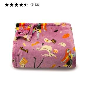 Disney,  Tim Burton Halloween Nightmare Before Christmas oversized throw.